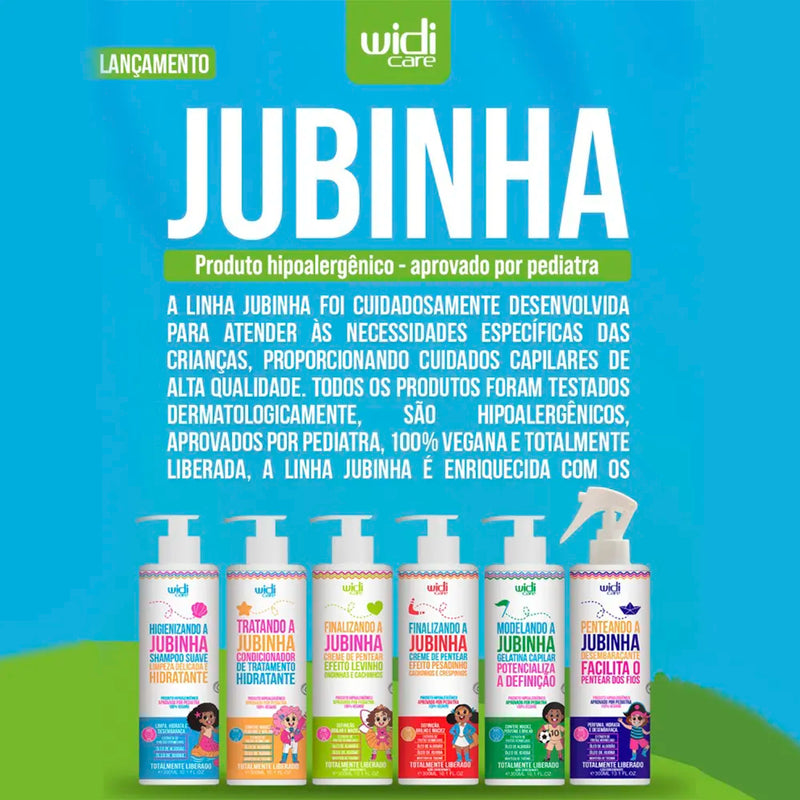 Finalizando a Jubinha Creme de Pentear efeito Leve 300ml widi care