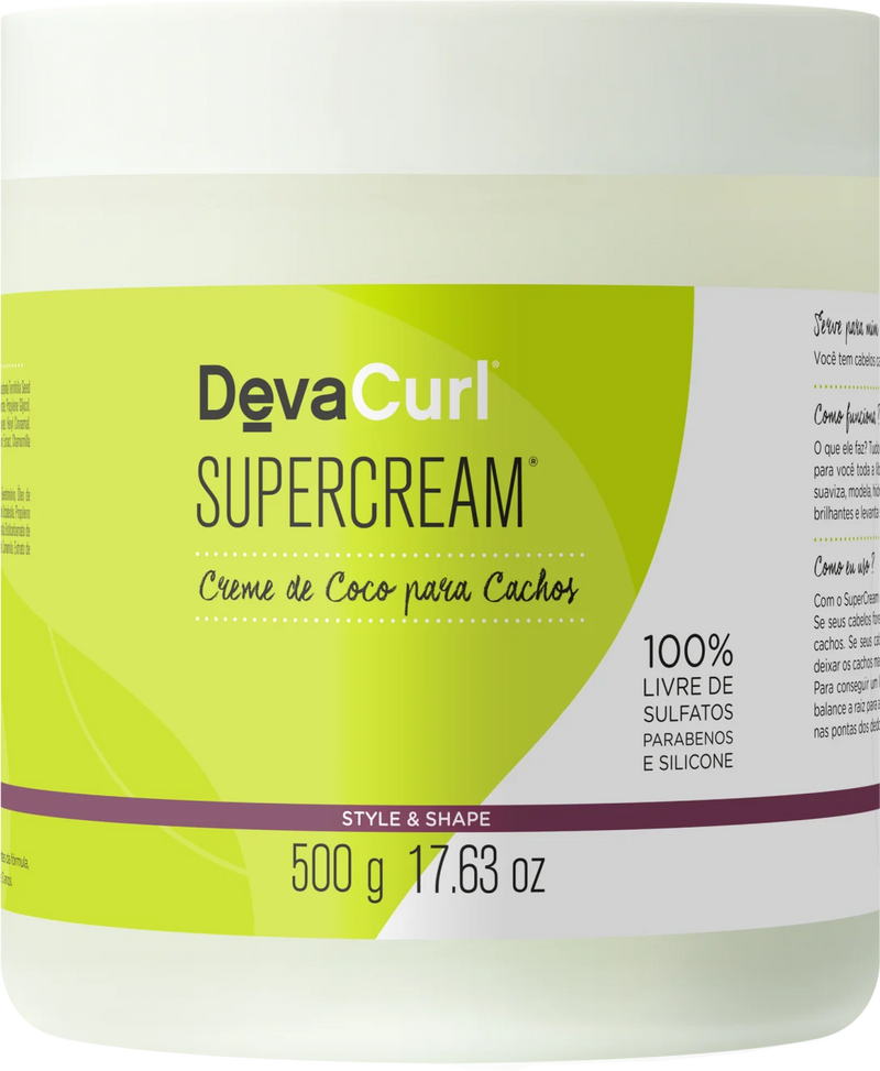 Deva Curl Supercream - Ativador de Cachos 500g