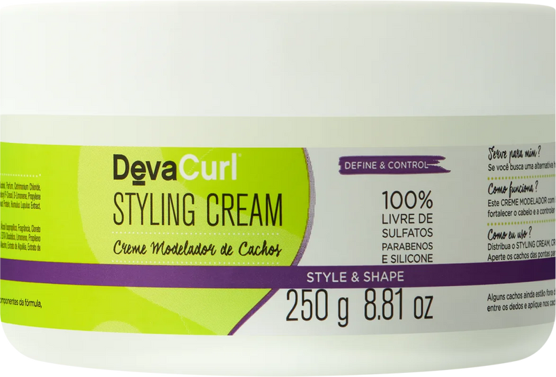 Deva Curl Styling Cream - Creme Modelador 250g