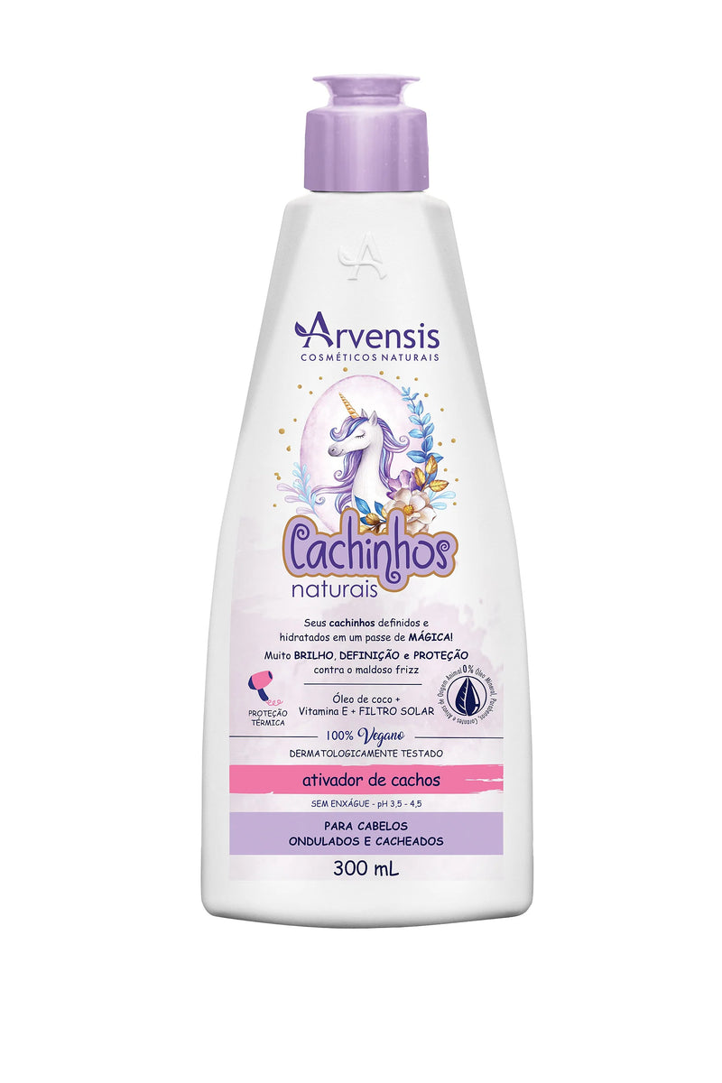 CREME ATIVADOR CACHINHOS ONDULADOS/CACHEADOS ARVENSIS 300 ML