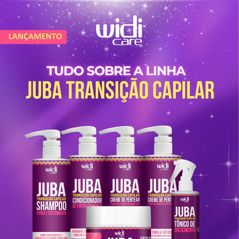 Creme de Pentear Juba Transição Capilar Textura Densa 500 ml Widi Care