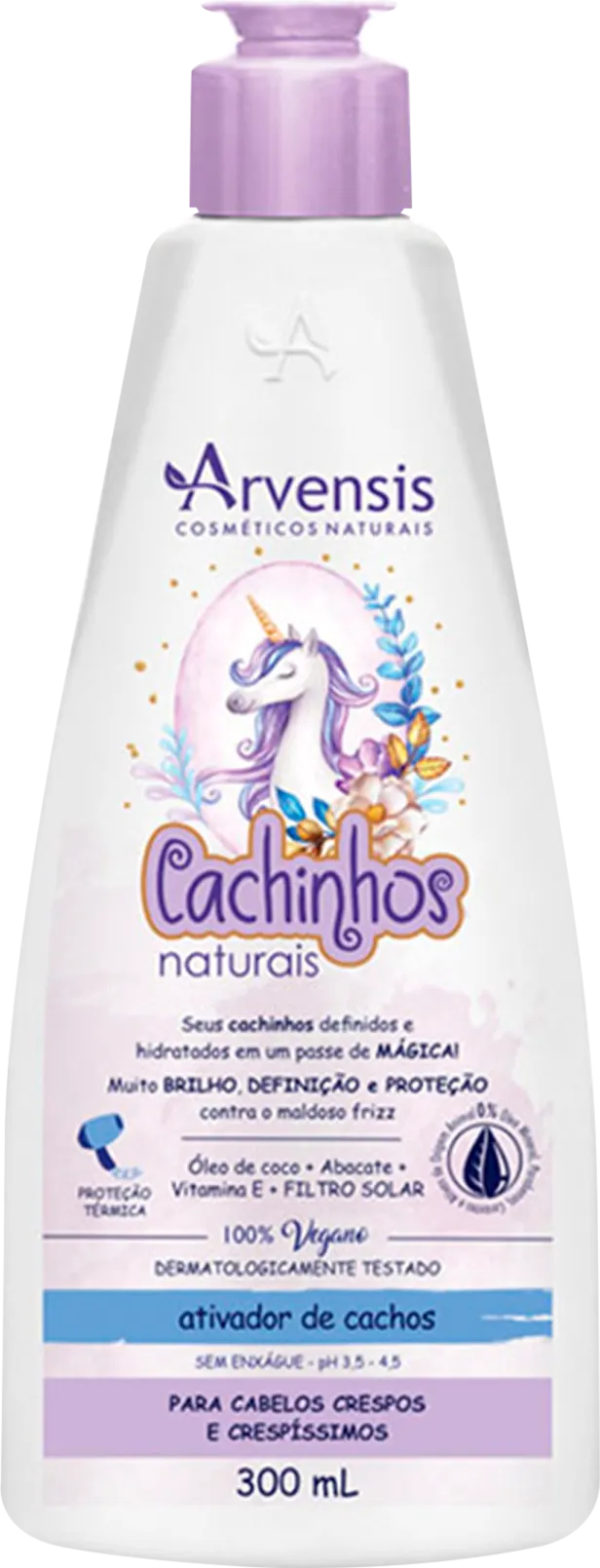 Creme Ativador de Cachinhos Crespos/Crespissimos Arvencis 300ml