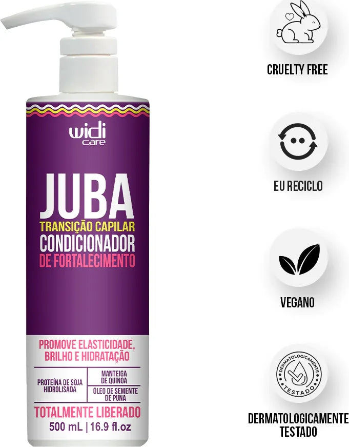 Condicionador Juba Transição Capilar 500ml Widi Care