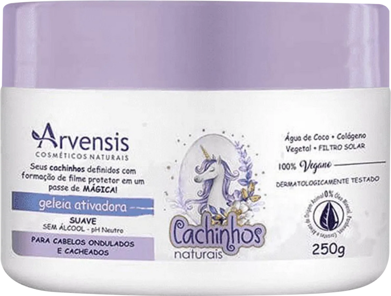 GELÉIA ATIVADORA DE CACHINHOS SUAVE FIXAÇAO ARVENCIS 250ML