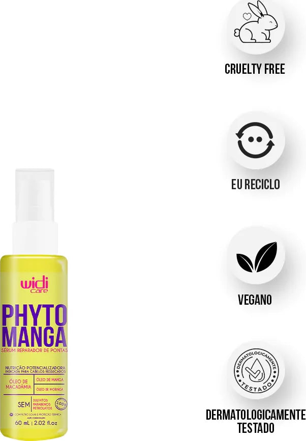 Phytomanga Serum Reparador de Pontas 60ml