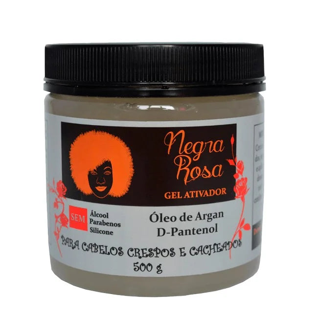 Gel Ativador de Cachos 500g - Negra Rosa