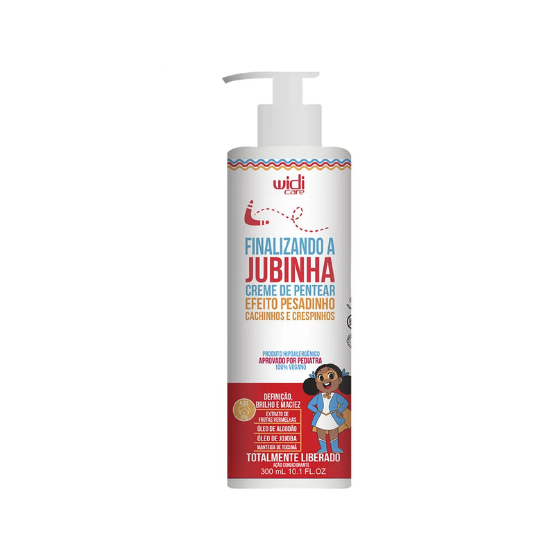 Finalizando A Jubinha Creme De Pentear Efeito Pesadinho Cachinhos E Crespinhos - 300ml