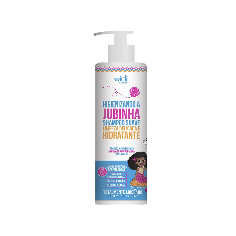 Higienizando A Jubinha Shampoo Suave Limpeza Delicada E Hidratante - 300ml