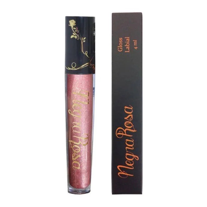 Batom Gloss Kalifa Negra Rosa