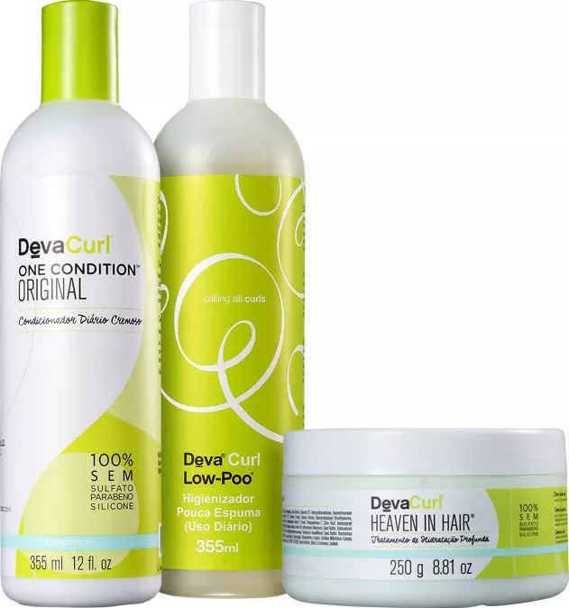 Kit Deva Curl  Heaven (3 Produtos)