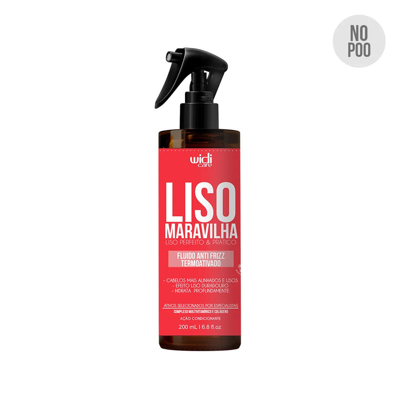 Liso Maravilha Fluido Anti Frizz Termoativado - 200 Ml