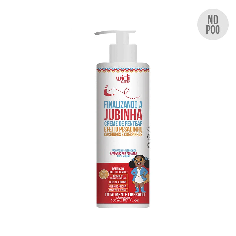 Finalizando A Jubinha Creme De Pentear Efeito Pesadinho Cachinhos E Crespinhos - 300ml