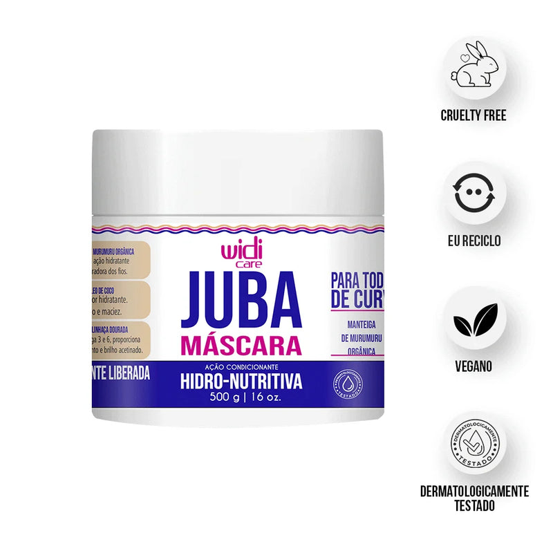 Juba Máscara Hidro-Nutritiva Ação Condicionante - 500g