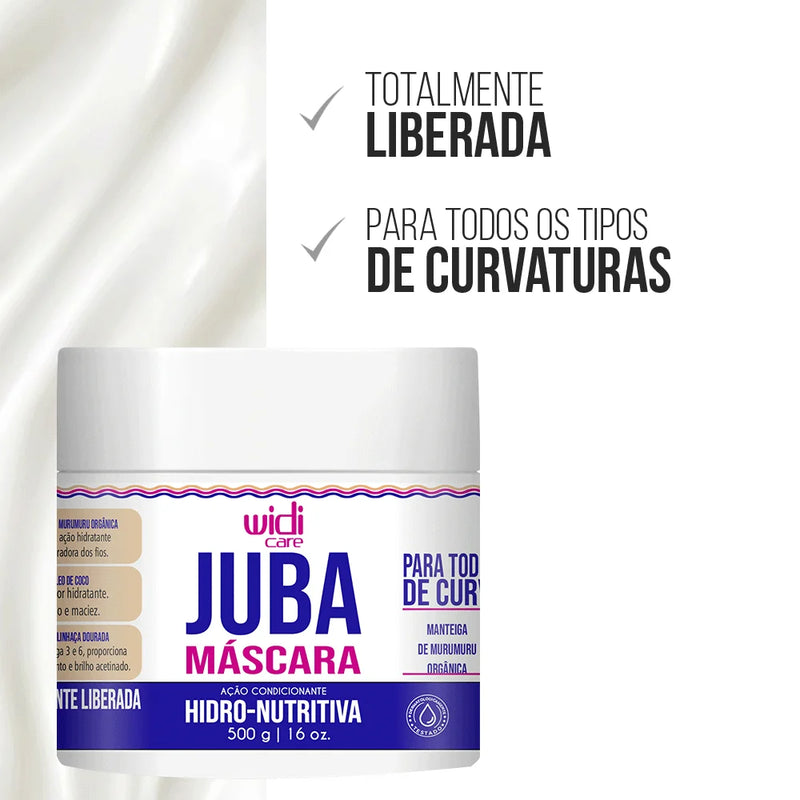 Juba Máscara Hidro-Nutritiva Ação Condicionante - 500g