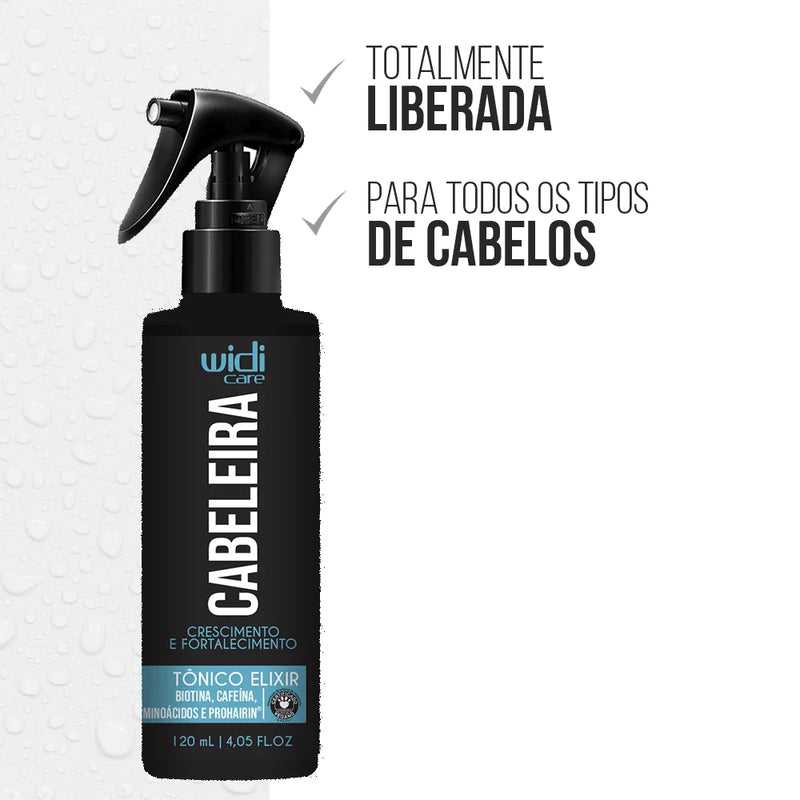 Tônico Elixir Cabeleira Crescimento E Fortalecimento - Widicare - 120 Ml