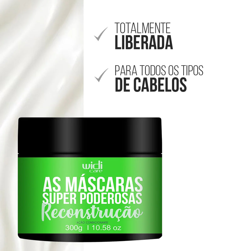 Máscaras Super Poderosas Reconstrução - 300 G